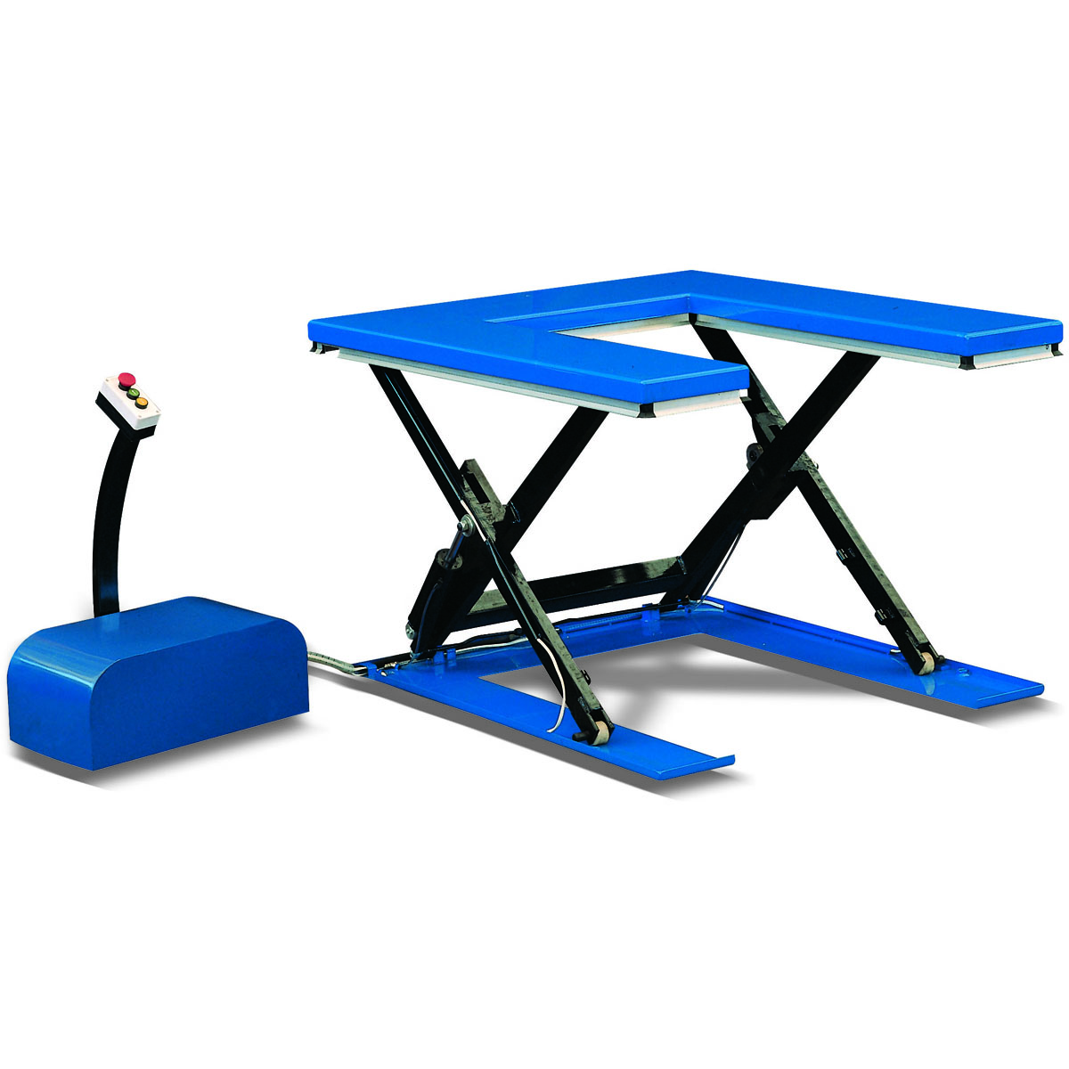 超低液压香蕉视频在线下载平台在仓库高效装卸货物的优势